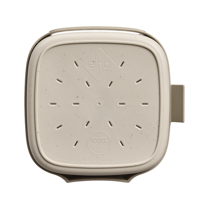 cosy insect hotel 18cm paddenstoel beige